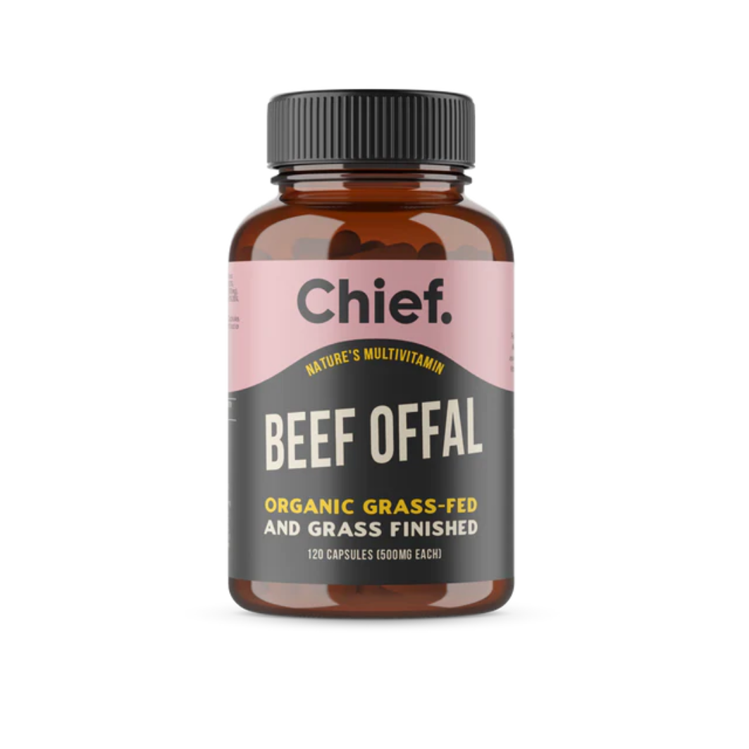 Organic Beef Offal Multivitamin Capsules