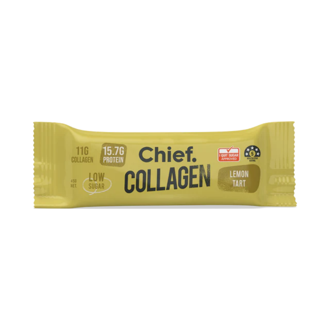 Collagen Protein Lemon Tart Bar