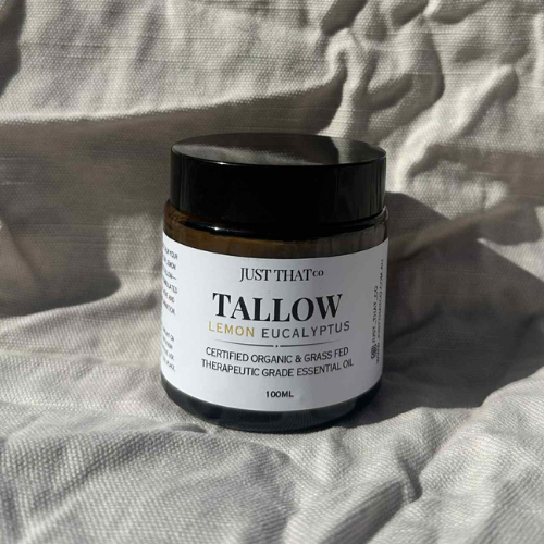 Certified Organic Tallow with Lemon Eucalyptus 100ml