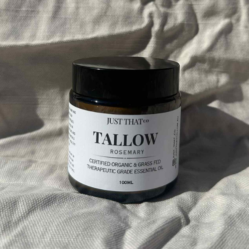 Certified Organic Tallow with Rosemary 100ml