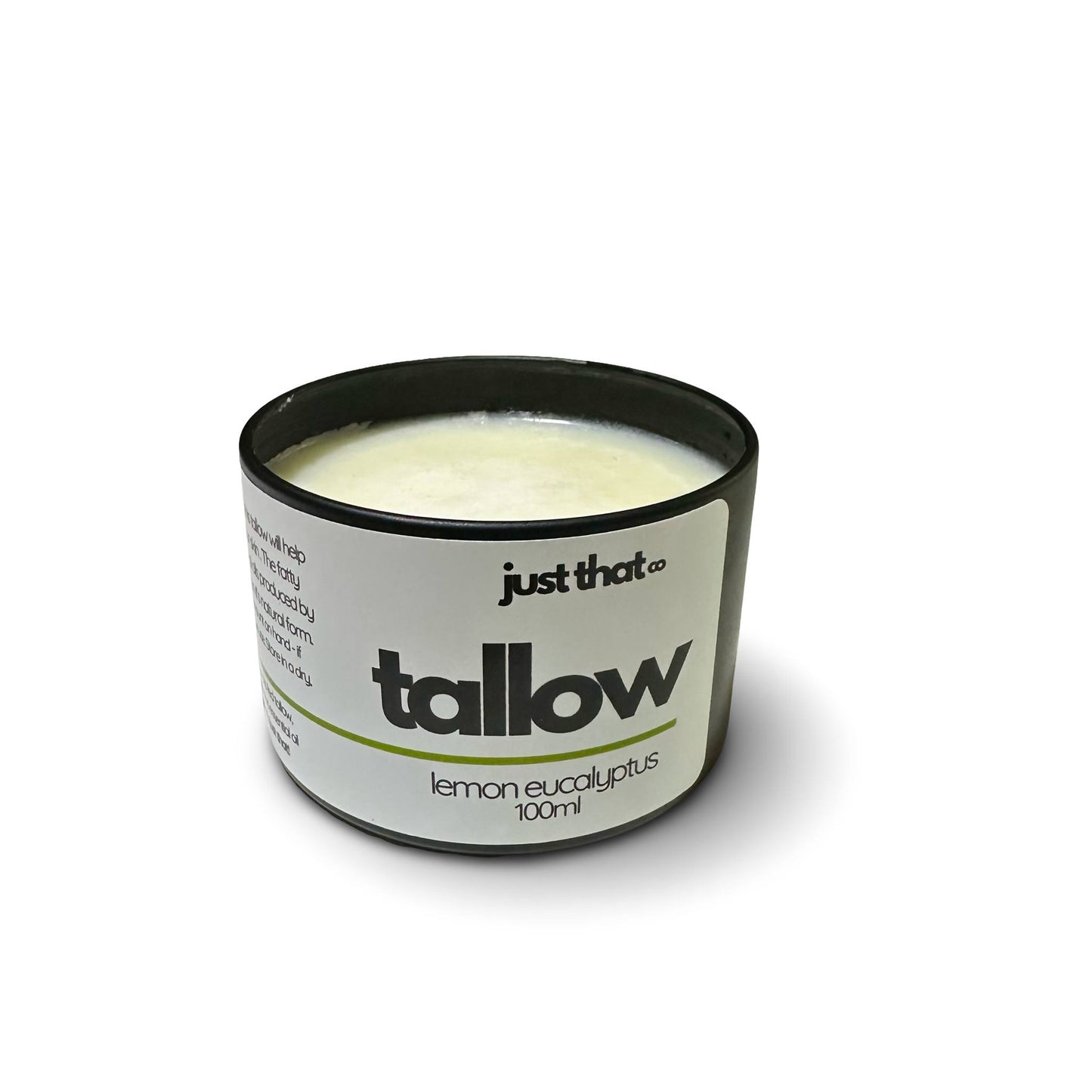 Tallow with Lemon Eucalyptus 100ml