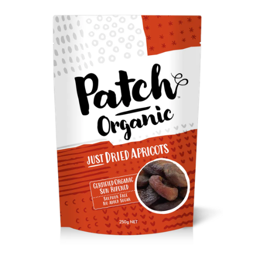 Certified Organic Dried Apricots 250g