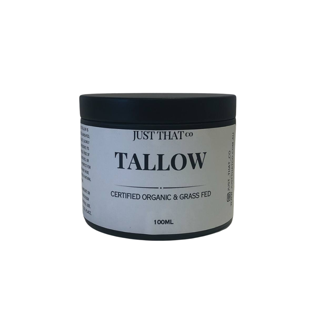 Certified Organic Tallow - Unscented 100ml