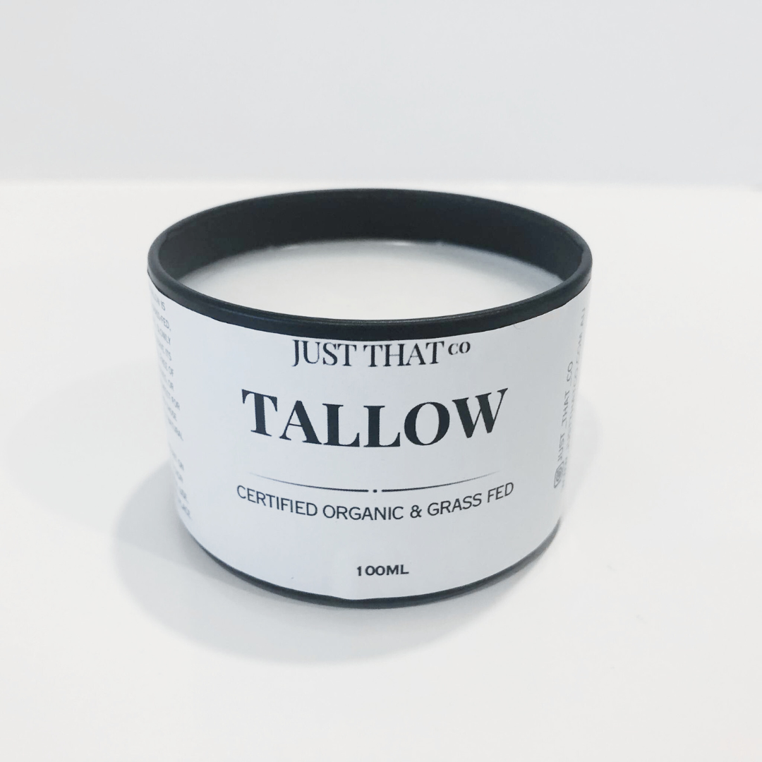 Certified Organic Tallow - Unscented 100ml