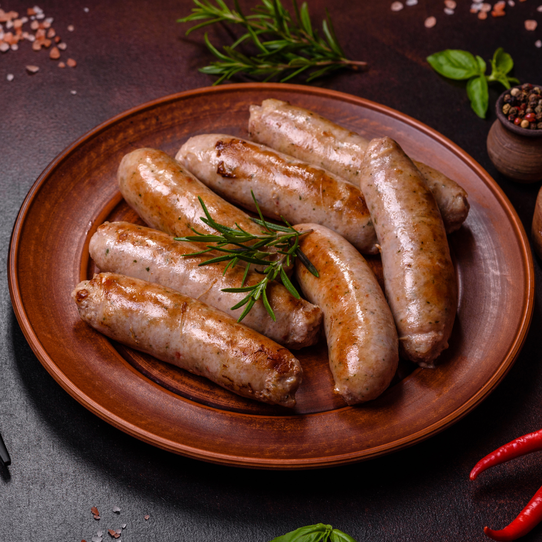 Pork and Leek Sausages - Gluten & Preservative Free