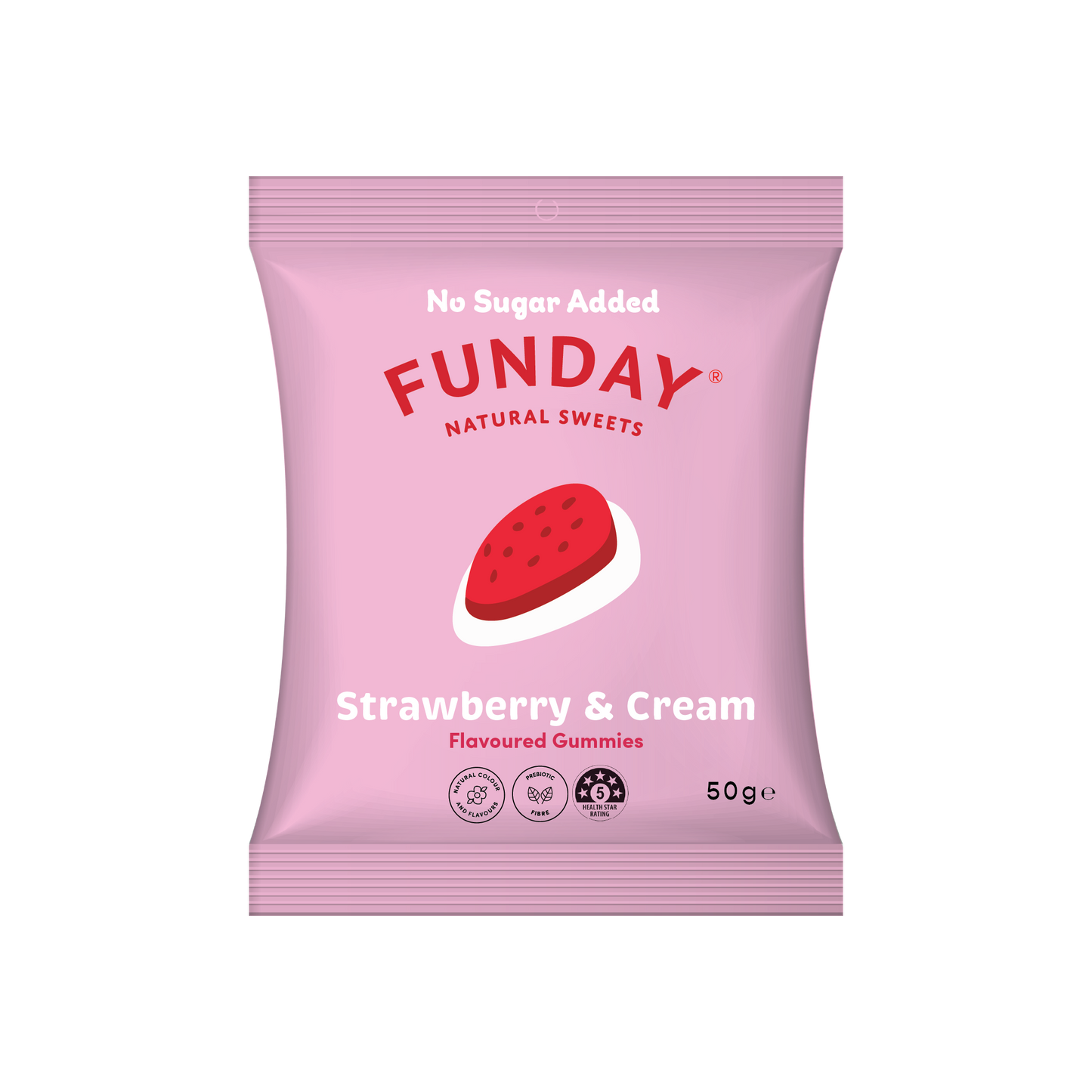 Strawberry & Cream 50g
