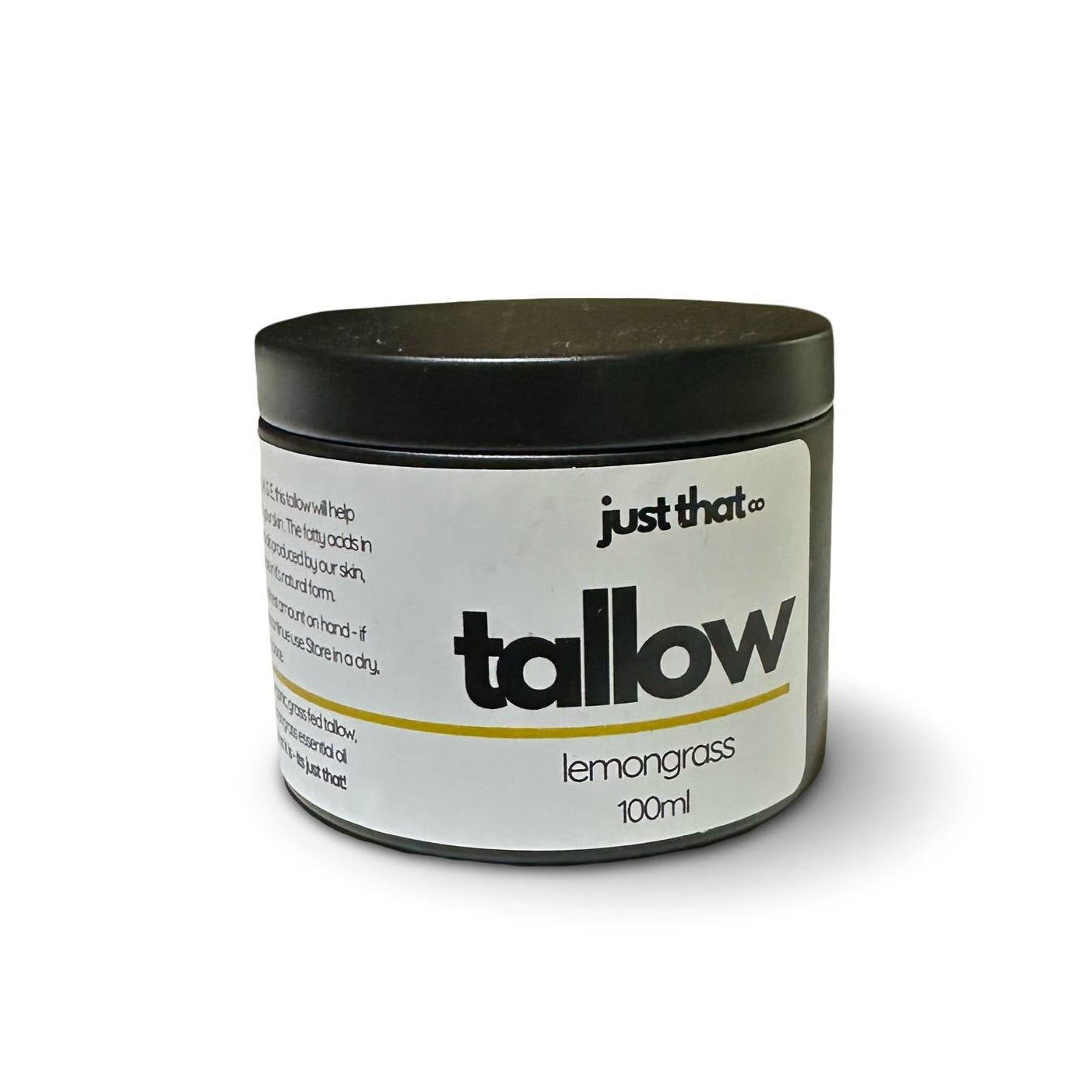 Tallow with Lemongrass 100ml