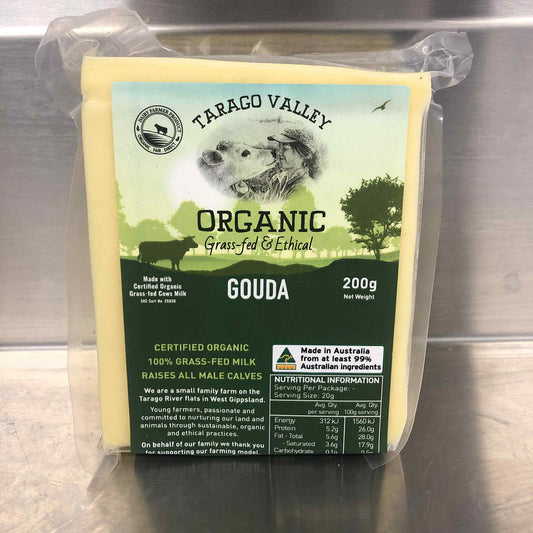 Certified Organic Artisan Gouda Cheese