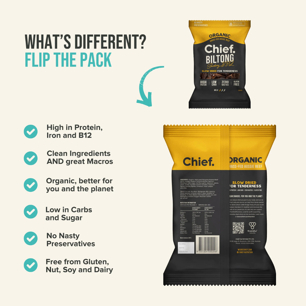 Smokey BBQ Biltong 30g