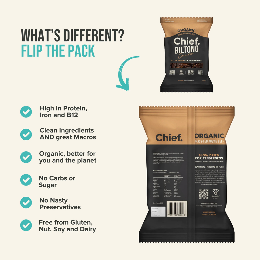 Carnivore Biltong 30g