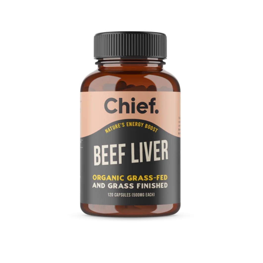 Organic Beef Liver Energy Boost Capsules