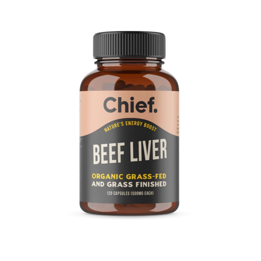 Organic Beef Liver Energy Boost Capsules