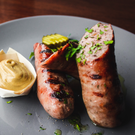 Certified Organic Beef Brisket Sausages - Gluten & Preservative Free