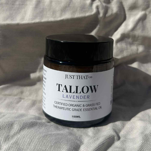 Certified Organic Tallow with Lavender 100ml