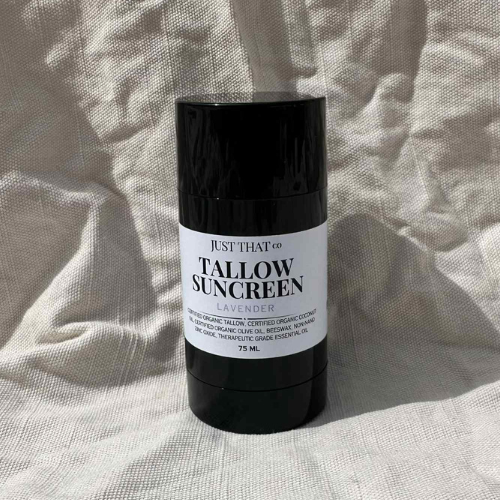 Certified Organic Tallow Sunscreen