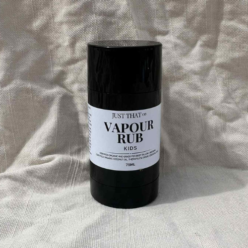 Certified Organic Tallow Vapour Rub