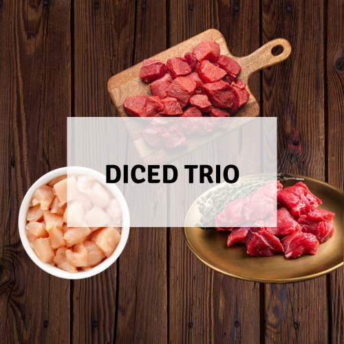 Certified Organic and Pasture Raised Diced Trio