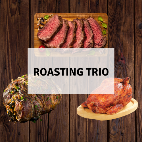 Certified Organic and Pasture Raised Roast Trio