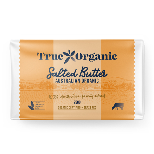 True Organic Butter - Salted 250g