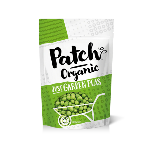 Certified Organic Garden Peas 500g