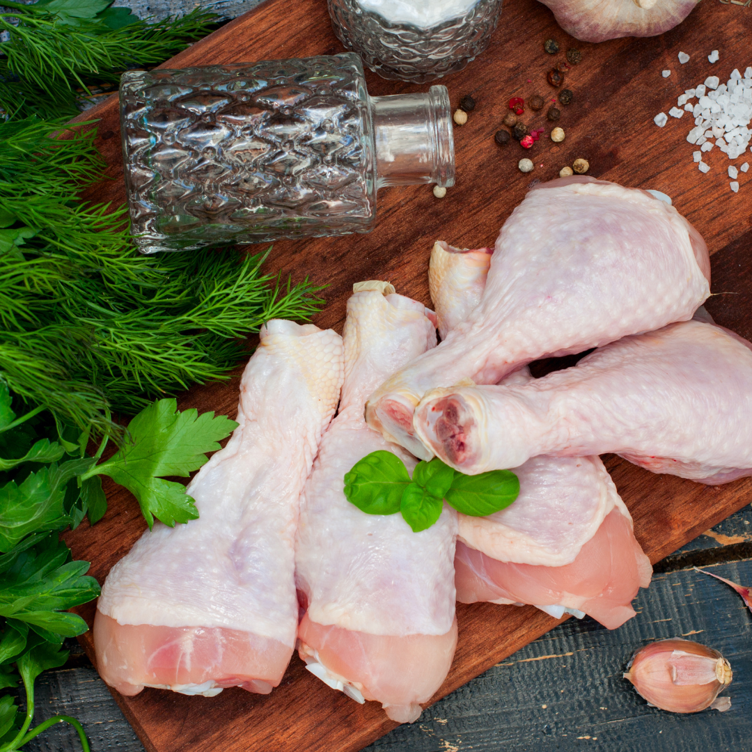 Pasture Raised Chicken Drumsticks - 2kg Bulk Pack