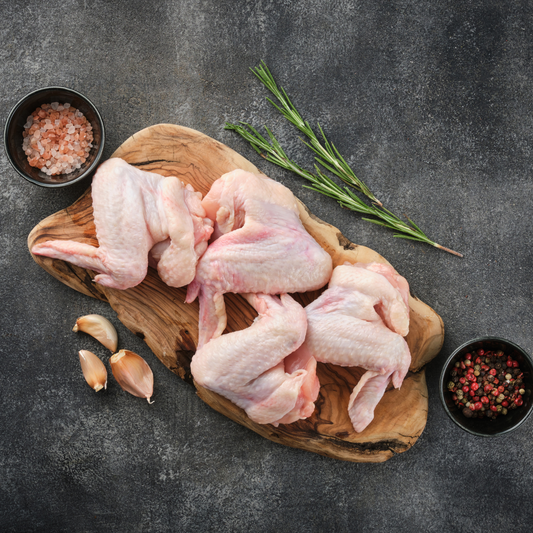 Pasture Raised Chicken Wings - 2kg Bulk Pack