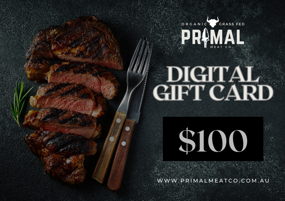 Digital Gift Card – Primal Meat Co