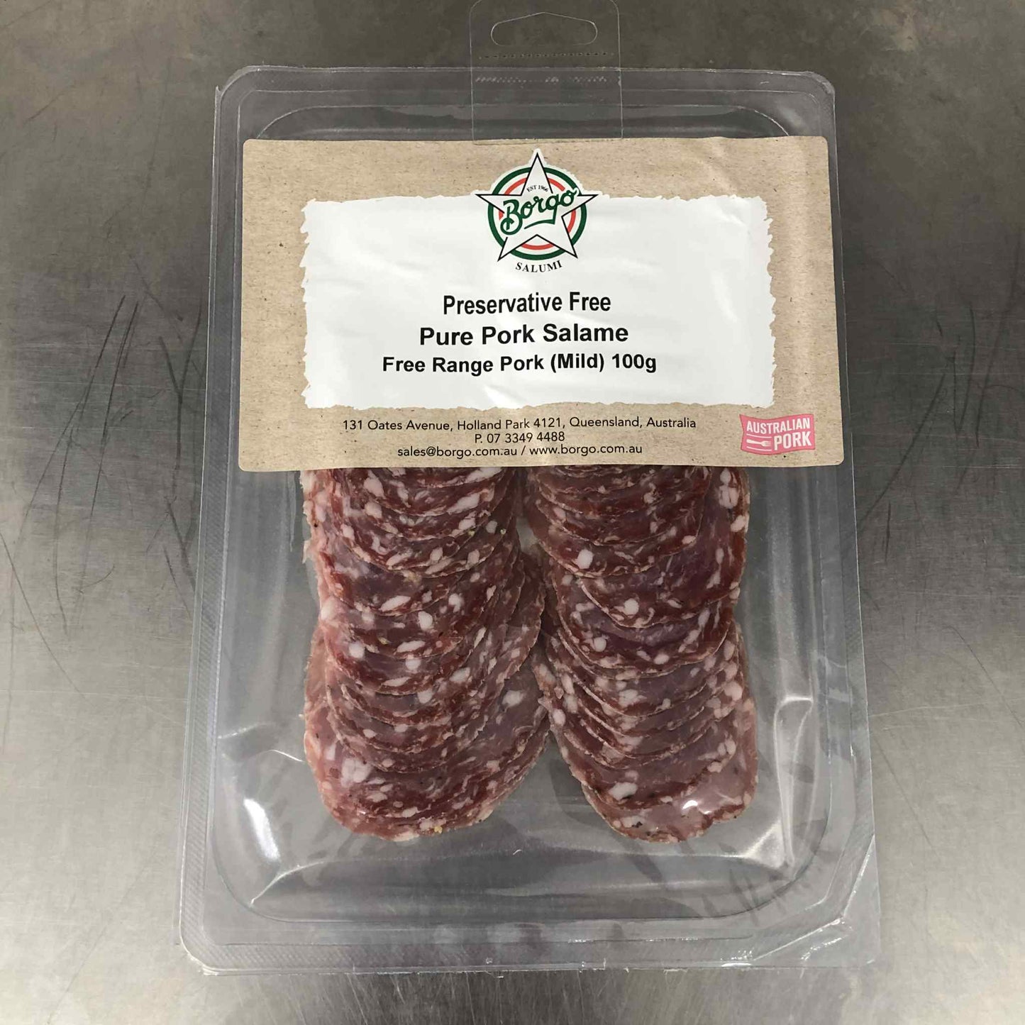 Salami (Nitrate and Preservative Free) - MILD